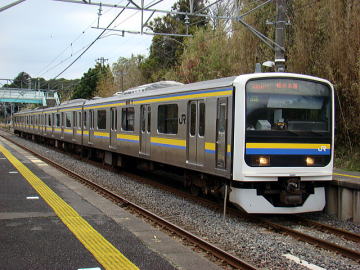 千葉−銚子間を走る普通電車・総武本線(209系2000番台)